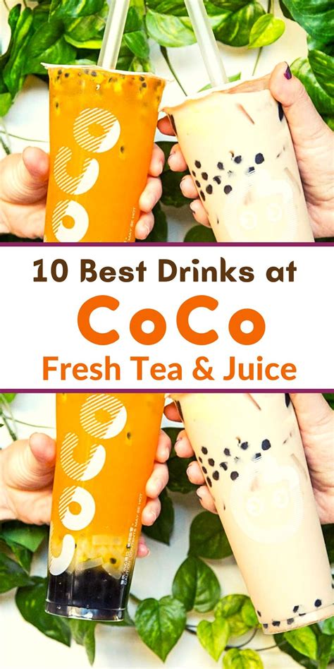 COCO FRESH TEA AND JUICE .